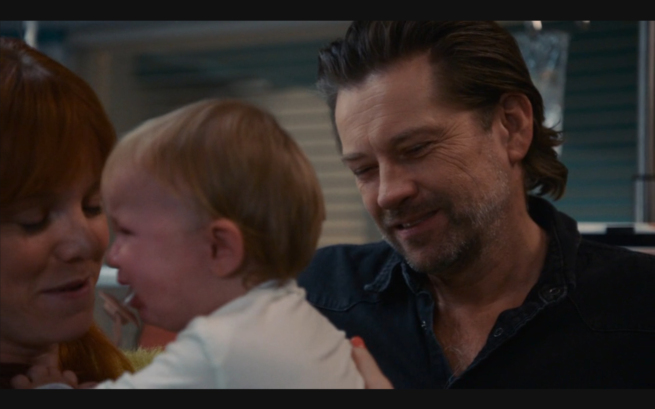 Olivia lijkt ongeschonden uit het ongeluk te komen